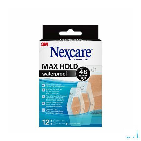 Nexcare 3M Maxhold Wtp Assortiment 3 Maten 12  -  3M