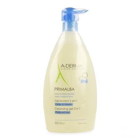 Aderma Primalba Gel Lavant 2en1 500 ml  -  Aderma