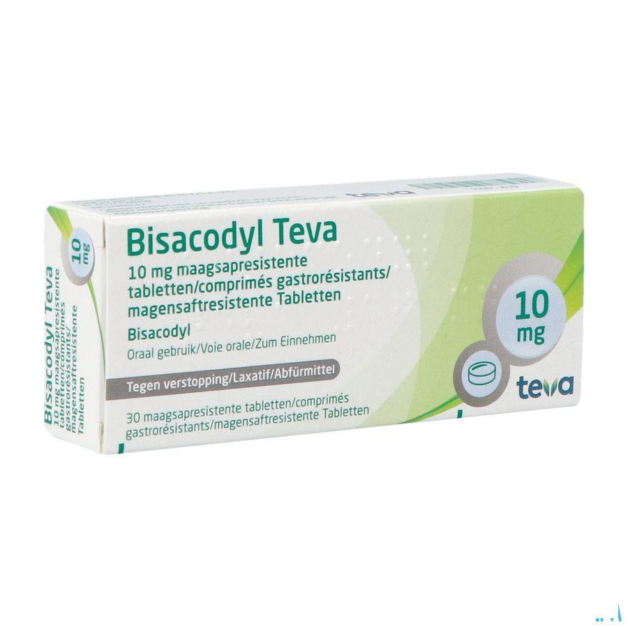 Bisacodyl Teva Dragee 30 X 10 mg
