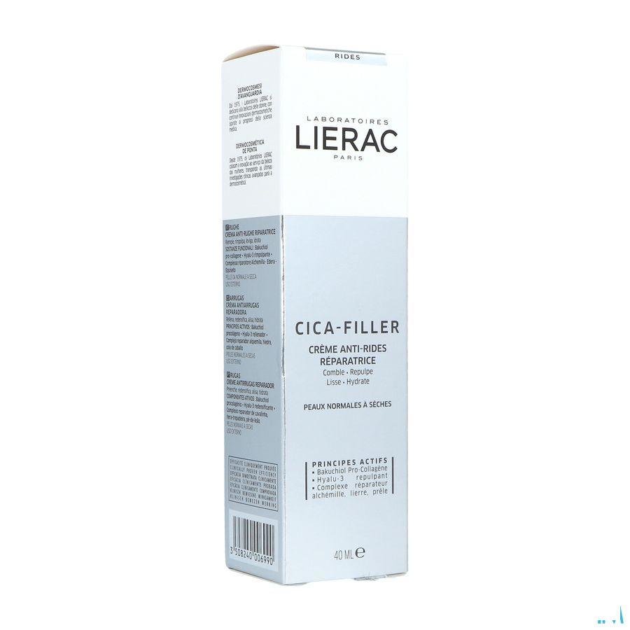 Lierac Cica Filler Creme Anti rimpel Herstel. Tube 40 ml