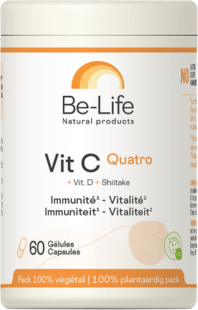 Vit C Quatro Be Life V-Caps 60  -  Be-Life