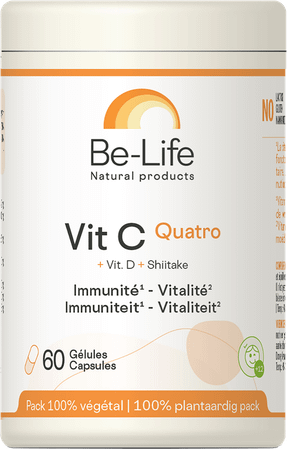 Vit C Quatro Be Life V-Caps 60  -  Bio Life