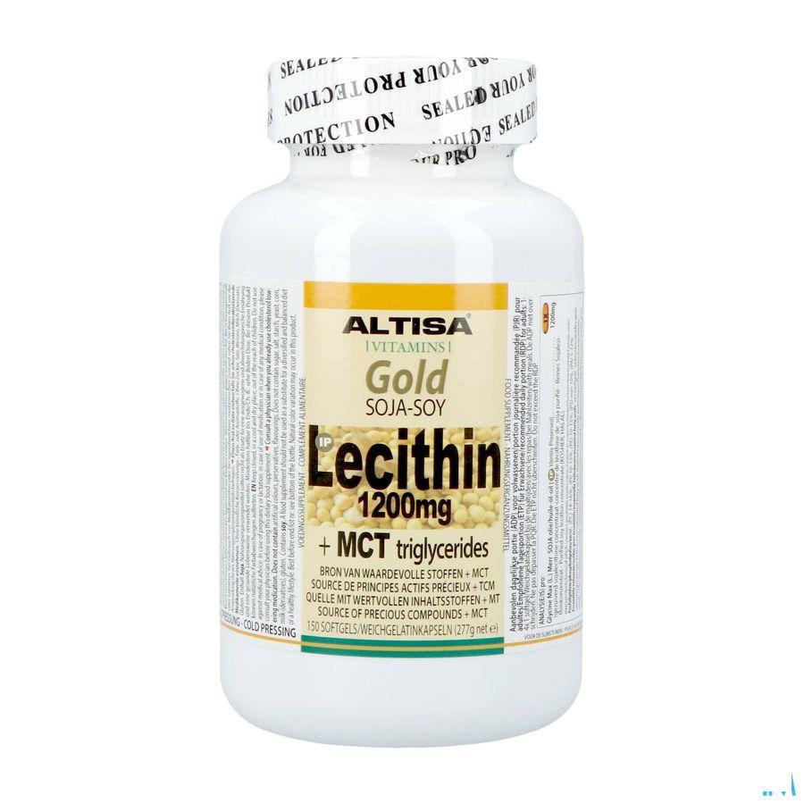 Altisa Gold Soja Lecithine 1200 mg Softcaps 150