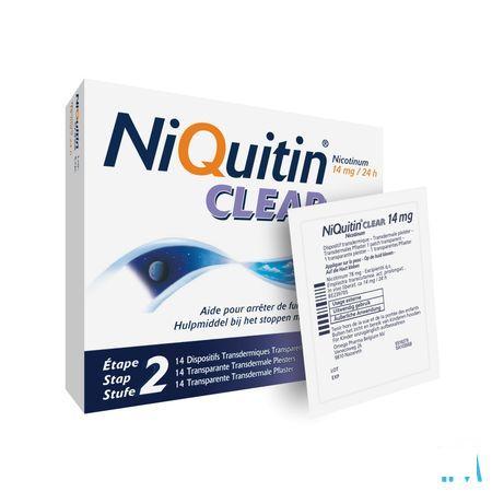 Niquitin Clear Patches 14 X 14 mg