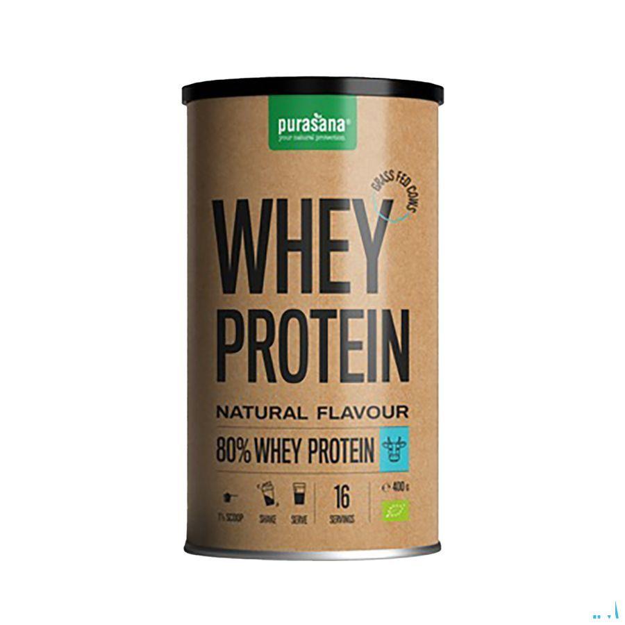 Purasana Protein. Veg. Pet.lt 80% Nature Bio 400 gr