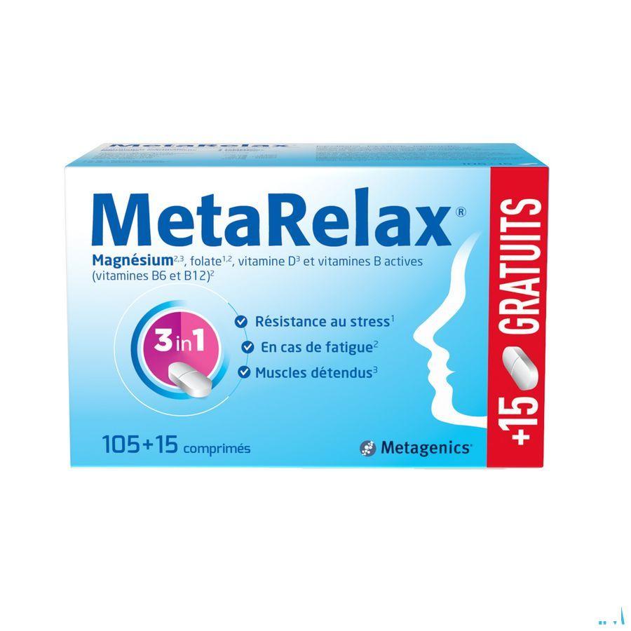 Metarelax Tabl 105+15 Metagenics  -  Metagenics Belgium