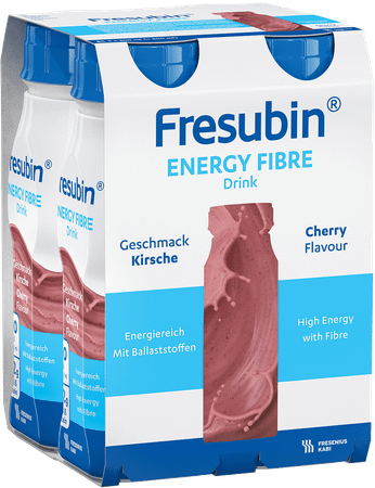Fresubin Energy Fibre Drink Ceris 4x200 ml 7137601  -  Fresenius
