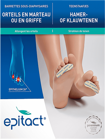 Epitact Hamerteen-klauwteen Man Gel Sil 1 Paar  -  Millet Innovation
