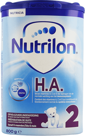 Nutrilon 2 Ha Opvolgmelk na Ha1 Poeder 800 gr  -  Nutricia
