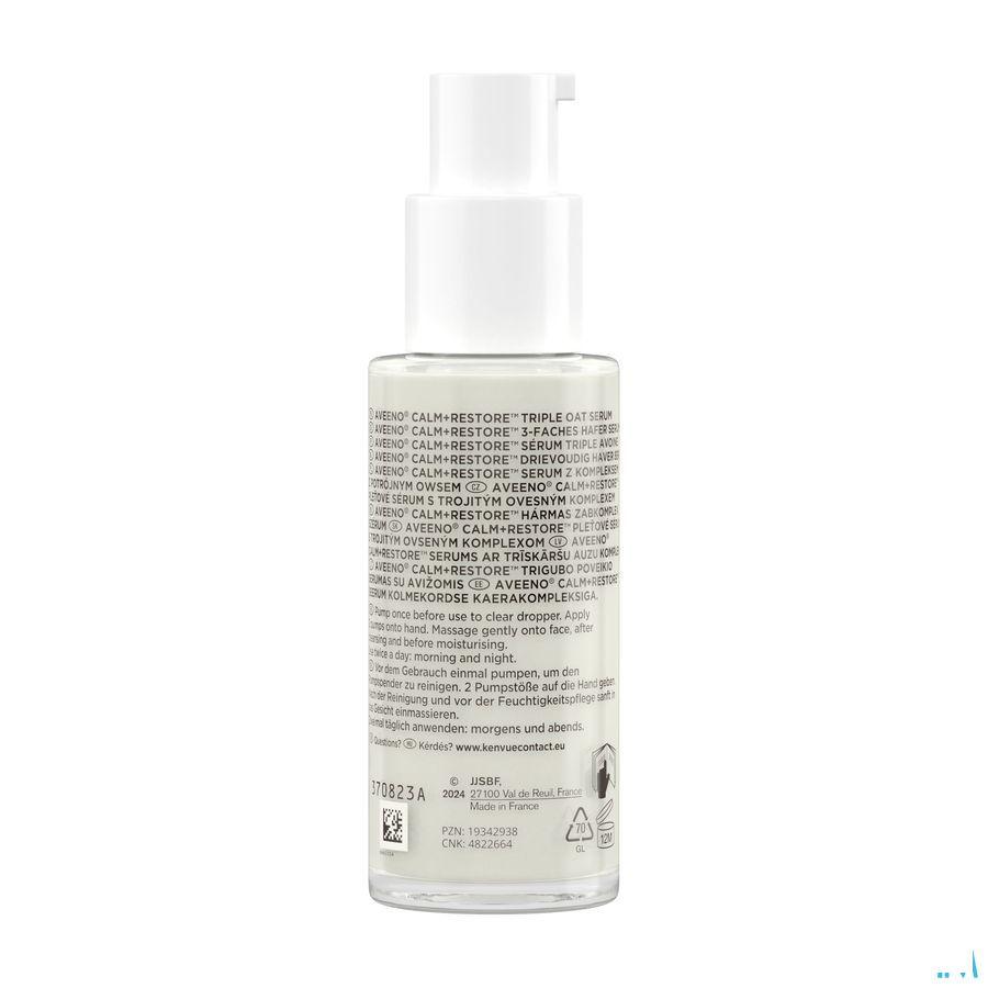 Aveeno Calm+Restore Drievoig Haver Serum 30 ml