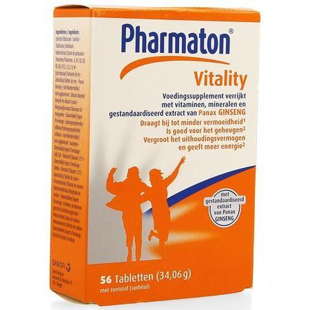 Pharmaton Vitality Tabletten 56