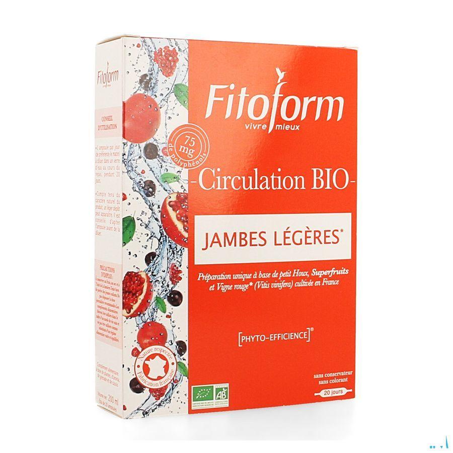 Fitoform Circulation Bio Ampoule 20  -  Bioholistic Diffusion