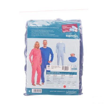 Suprima 4688 Patientoverall Rits Blauw L  -  Bota