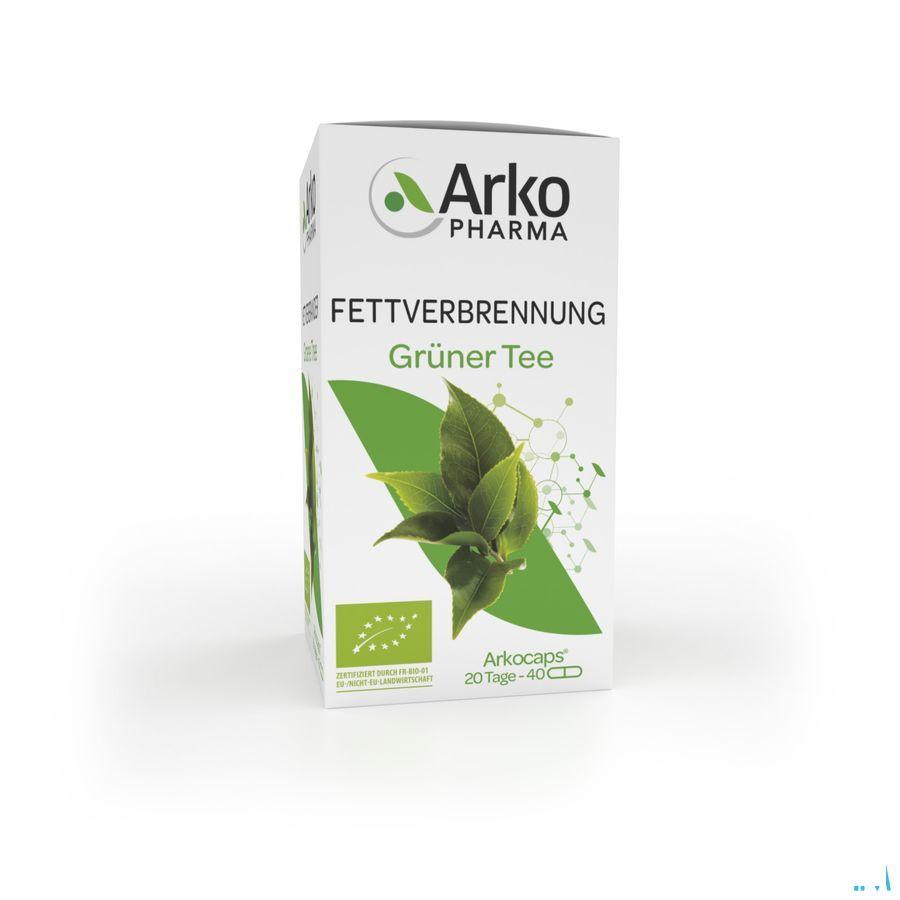 Arkocaps Groene Thee Bio Capsule 40  -  Arkopharma