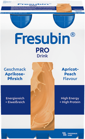 Fresubin Pro Drink Abrikoos Perzik Fl 4X200 ml