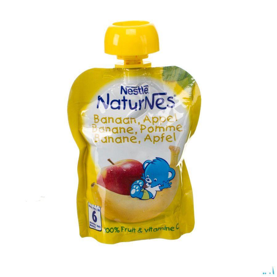 Nestle Naturnes Banaan Appel 90 gr  -  Nestle