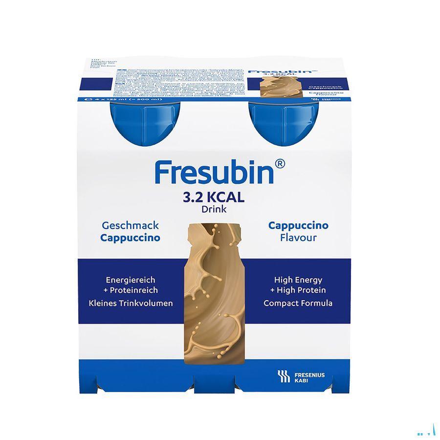 Fresubin 3.2 Kcal Drink Cappucino 4X125ml