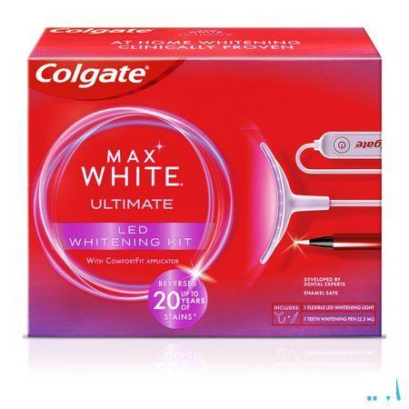 Colgate Max White Led Whitening Kit 2 Prod.