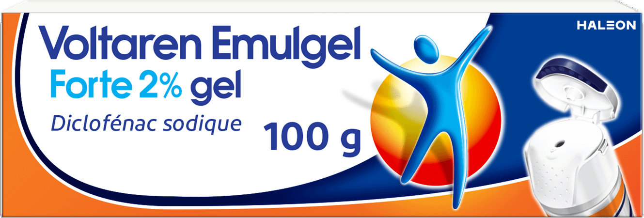 Voltaren Emulgel Forte 2 % Gel 100G New