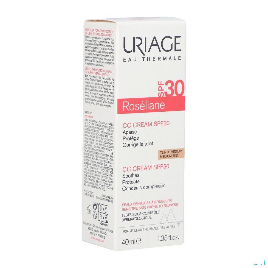 Uriage Roseliane Cc Cream Ip30 Tube 40 ml