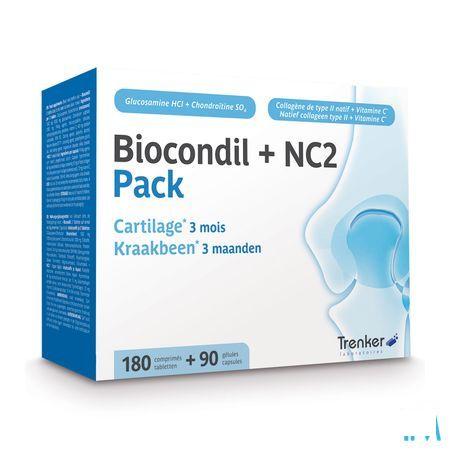 Biocondil Nc2 Comprimes Pellicules 180 + Gel 90  -  Trenker