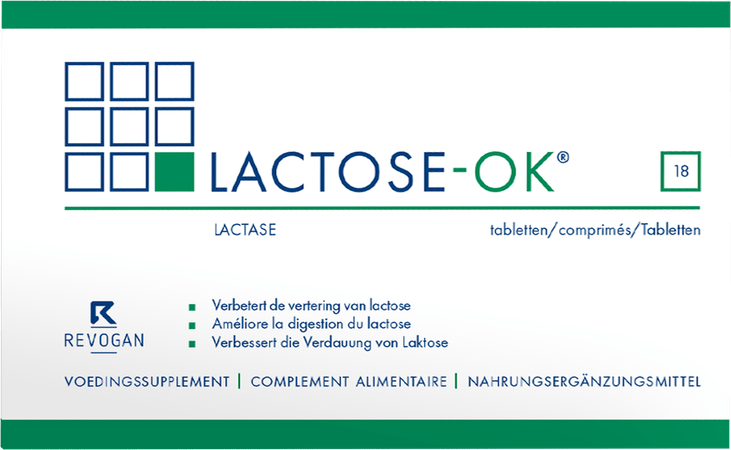Lactose-Ok Tabl 18 Revogan 