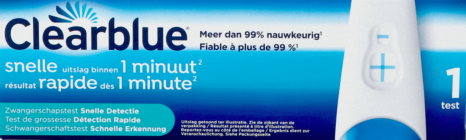 Clearblue Plus Test Grossesse 1