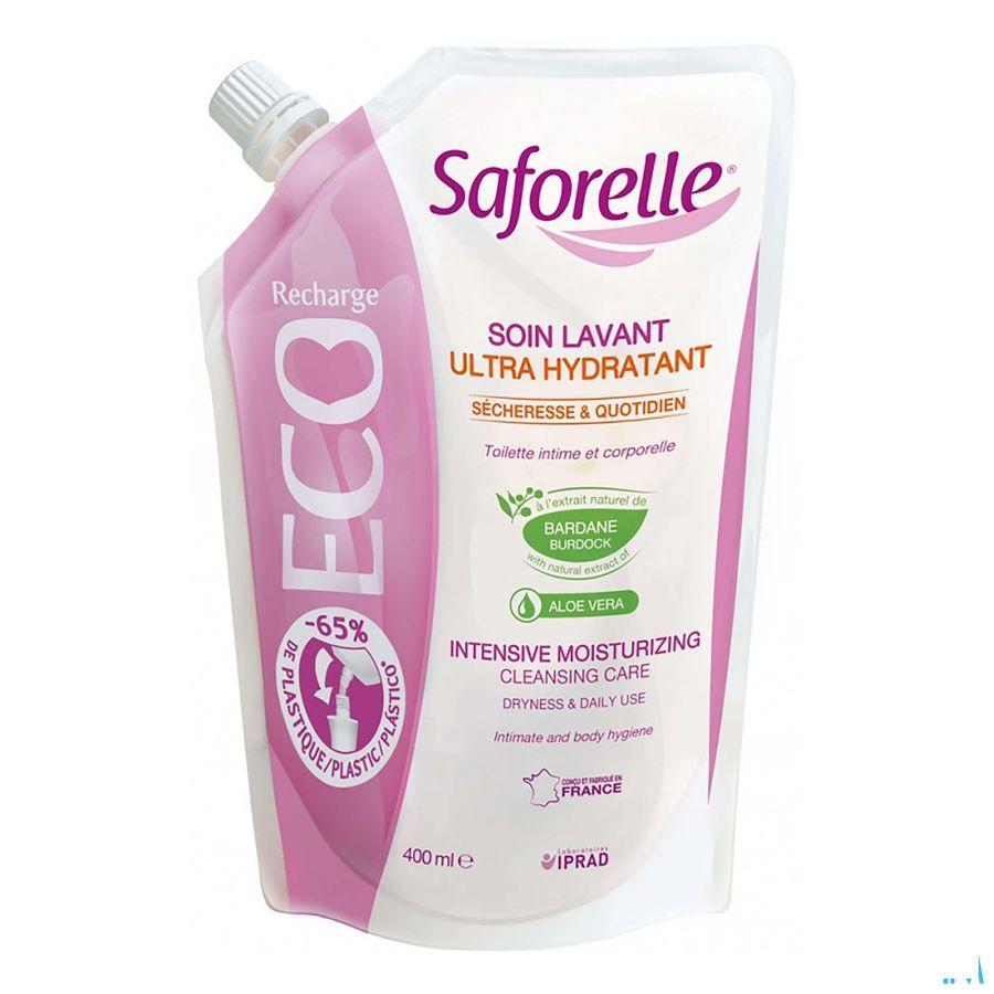 Saforelle Wasoplossing Ultra Hydra Eco Navul.400 ml