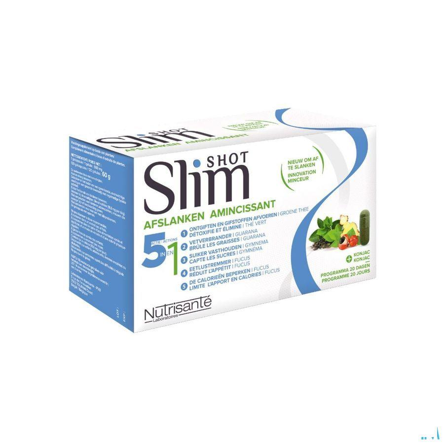 Slimshot 5 Action 20 Jours Capsule 120  -  Nutrisante