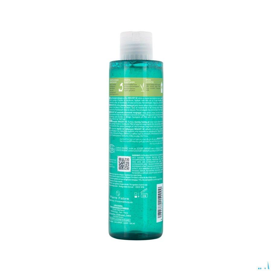 Aderma Biology Ac Zuiv. Schuim.Reinig.Gel 200 ml