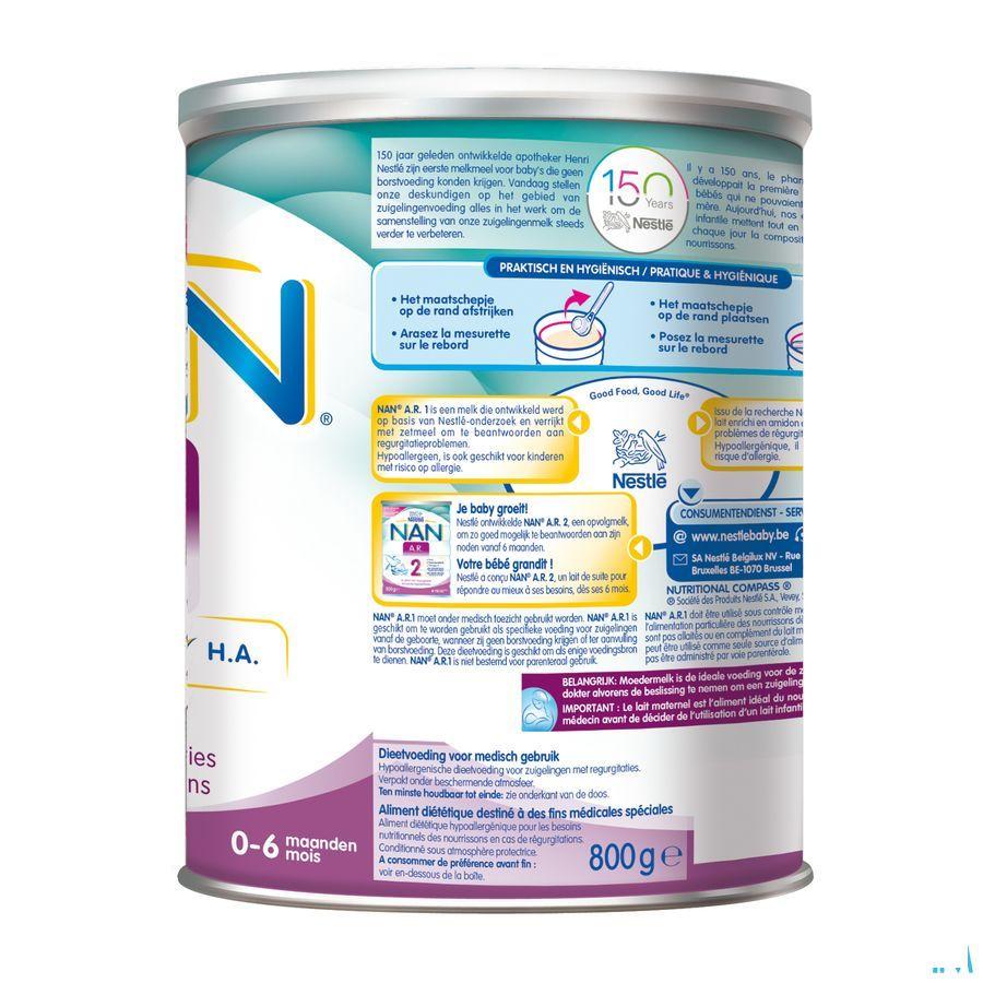 Nan Ar1 1age Poudre 800 gr  -  Nestle