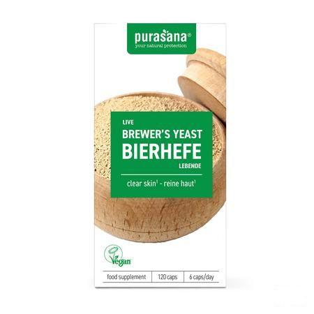 Purasana Levende Biergist Capsule 120