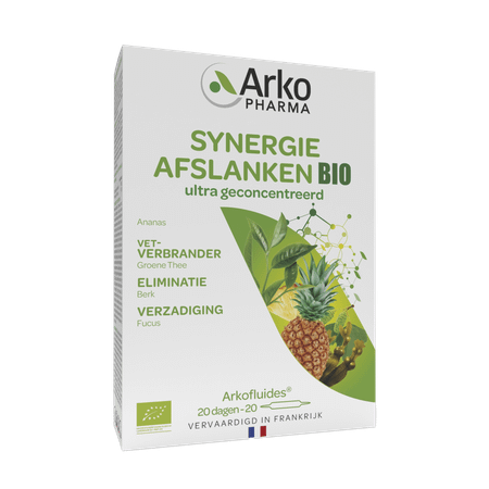 Arkofluide Synergie Afslanken Bio Ampullen 20  -  Arkopharma