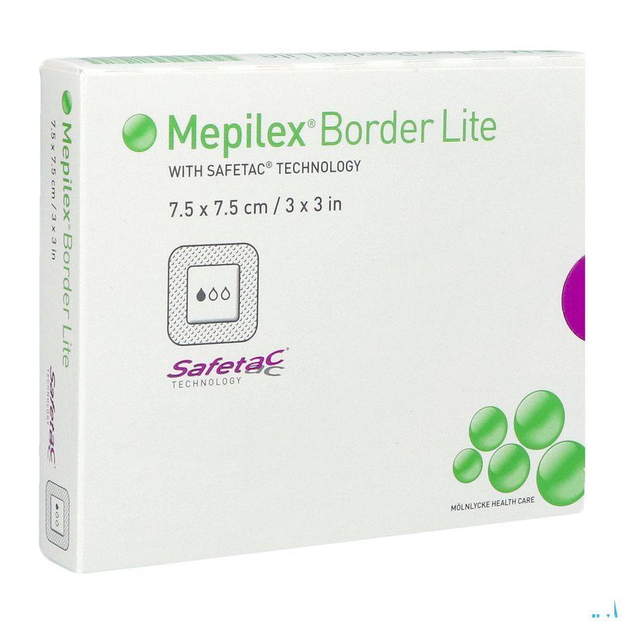 Mepilex Border Lite Verband Ster 7,5x 7,5 5 281200  -  Molnlycke Healthcare Mepilex Border Lite Verband Ster 7,5x 7,5 5 281200  -  Molnlycke Healthcare