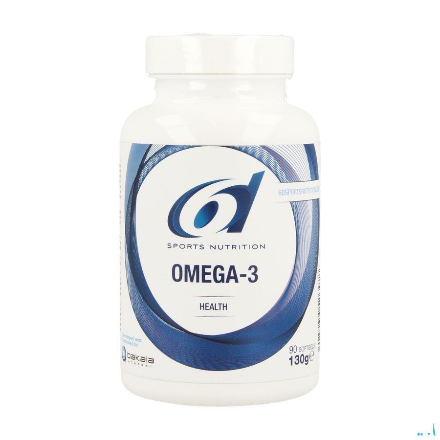 6D Sixd Omega 3 Caps 90