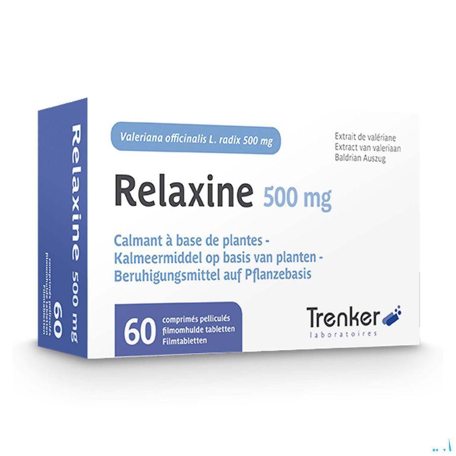 Relaxine 500 mg Filmomhulde Tabletten 60  -  Trenker
