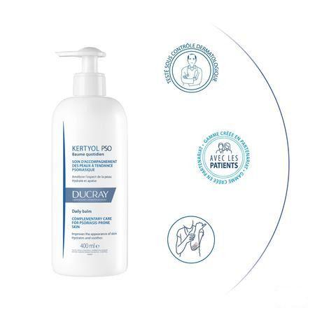Ducray Kertyol Pso Balsem Dagelijks 400ml Nf  -  Ducray 