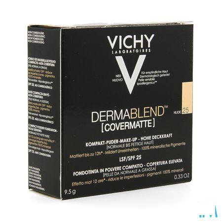 Vichy Fdt Dermablend Covermatte 25 9,5 gr  -  Vichy