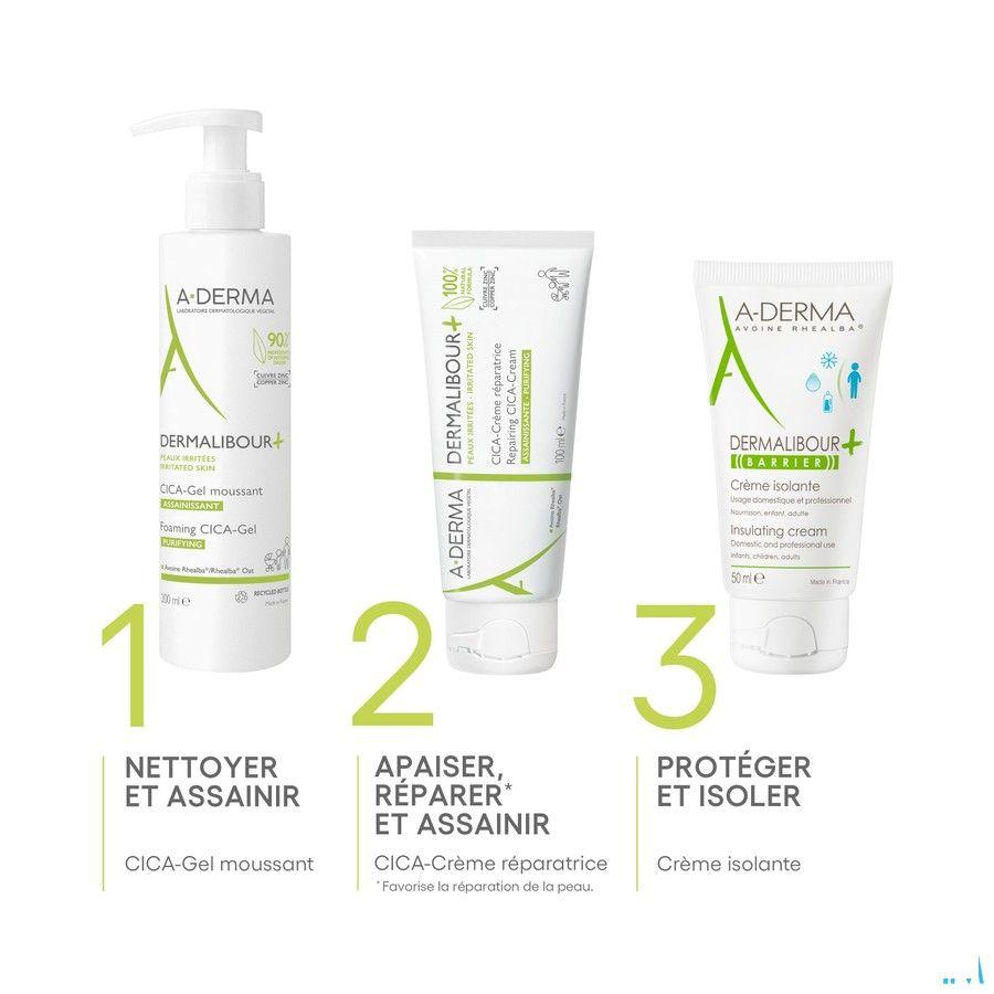 Aderma Dermalibour + Barrier Creme Isolerend 100 ml  -  Aderma