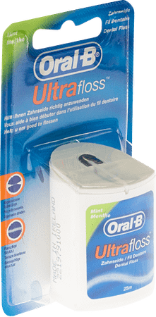 Oral B Floss Ultra Floss Mint Waxed 25M