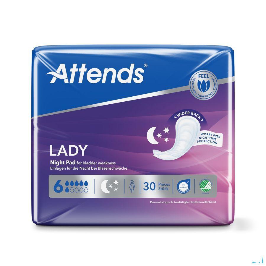 Attends Lady Night Pad 1 x 30