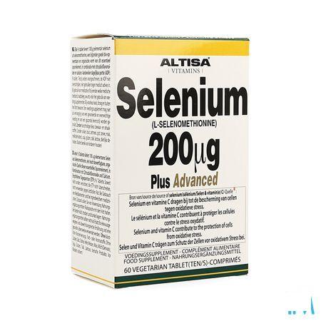 Altisa Selenium 200mcg Plus Advanced Tabletten 60  -  Dieximport