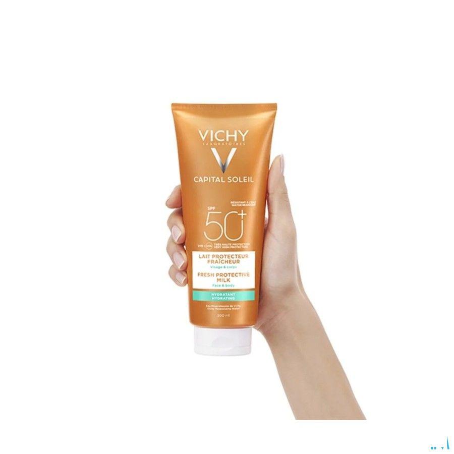 Vichy Cap Solution Ip50 + Lait Corps 300 ml  -  Vichy