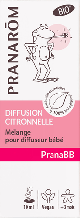 Pranabb Citronella Melange Diffuseur Bebe 10 ml  -  Pranarom