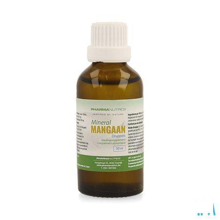 Mangaan Gouttes 50ml Pharmanutrics  -  Pharmanutrics