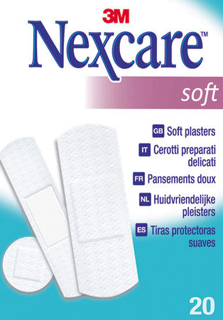Nexcare 3m Soft Strips 20 N0520as  -  3M