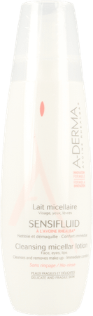 Aderma Sensifluid Lait Micellaire 200 ml  -  Aderma