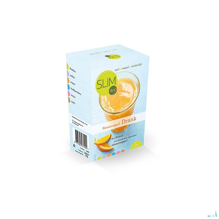 Slimdiet Boisson Orange Sachets 5x25 gr  -  Slimdiet Bv