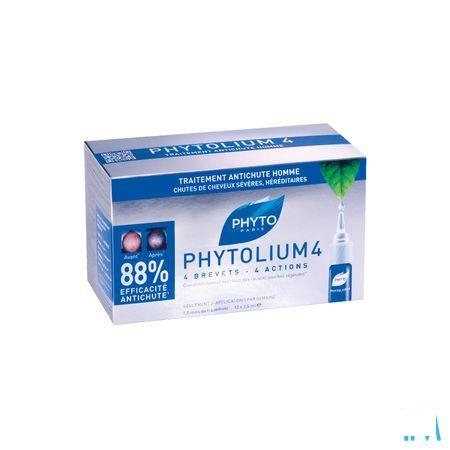 Phytolium 4 Haaruitval Ampullen 12x3,5 ml 