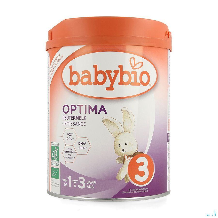 Babybio Optima 3 Peutermelk 800G  -  Ocebio